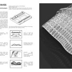 Stadium of Waves: Aquatic arena concept and roof lattice study.